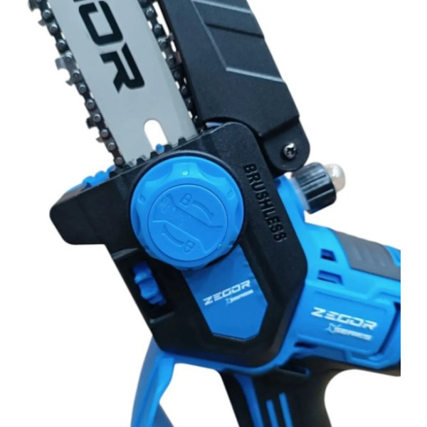 Акумуляторна пила 21v /шина 8"(20см)/2 акб /24міс.гарантія /ZEGOR