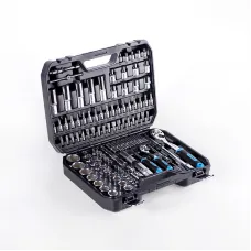 Набір насадок (інструментів) торцевих з тріскавкою CrV 1/4, 1/2 (90т) (110 одиниць) APRO