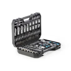 Набір насадок (інструментів) торцевих з тріскавкою CrV 1/4, 1/2 (90т) (94 одиниці) APRO