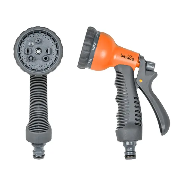 Пістолет-розпилювач 8 режимів пластмасовий Bradas