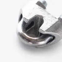 Затискач для троса 5мм DIN741 оцинкований (пачка, кратно 50шт) APRO