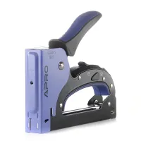 Степлер ресорний 3 в 1 для скоби 6-14мм сталевий корпус, двохпозиційне регулювання удару APRO