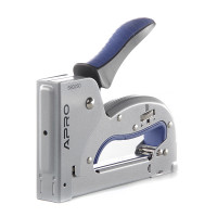 Степлер ресорний для скоби 4-14мм сталевий корпус регулювання удару колесом APRO