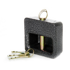 Замок навісний Краб (78x69x38мм), дисковий (фінський) ключ AURORA