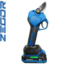 Акумуляторний електричний секатор ZEGOR 21v /до 50мм /24міс.гарантія