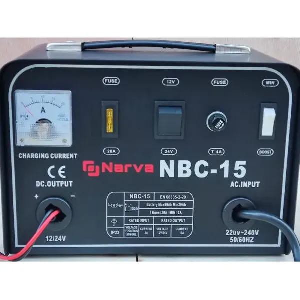 Зарядний пристрій NARVA 12-24V/ 12-20A/ 20-200Ah