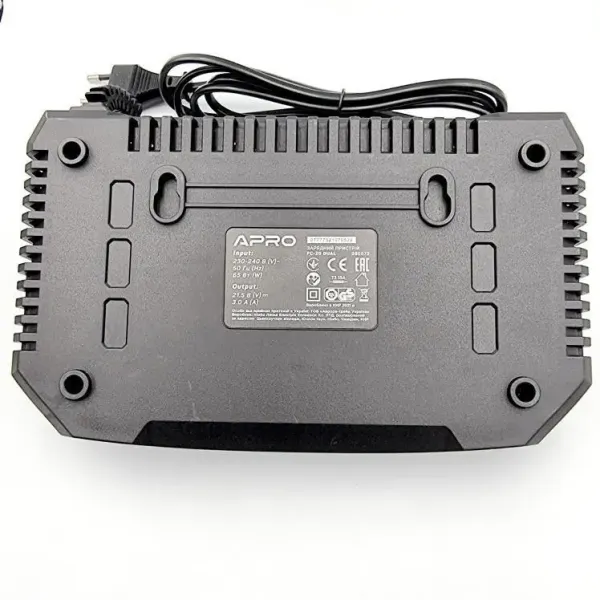 Зарядний пристрій APRO FC20 Dual 20В/3A