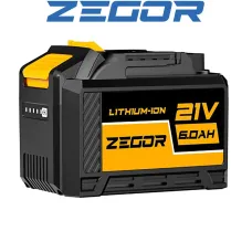 Акумуляторна батарея ZEGOR 21v /6Ah /24міс.гарантія