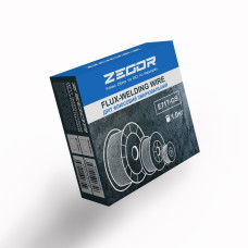 Флюсовий зварювальний дріт ZEGOR 1мм 1кг d100 мм