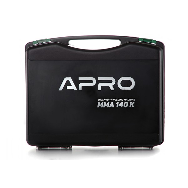 Зварювальний апарат інвенторний APRO MMA-140 K (кейс)