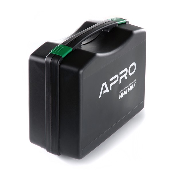 Зварювальний апарат інвенторний APRO MMA-140 K (кейс)