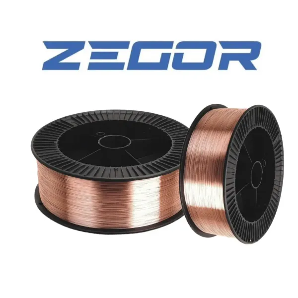Обміднений зварювальний дріт ZEGOR 0.8мм 5кг d200мм
