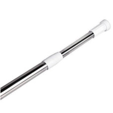 Карниз для ванни розтяжний 110-200 см з нержавіючої сталі