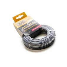 Лiска для тримера 2,0 мм квадрат армований 15 м (СИЛА)