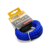 Лiска для тримера 3,0 мм кручений квадрат 15 м (СИЛА)