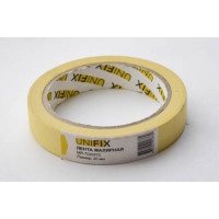 Стрічка клейка малярна 110мкм стандарт 20мм 40м (UNIFIX)