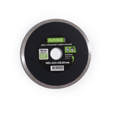 Диск відрізний по бетону Суцільний 180х2.1 мм 22-24% (APRO)