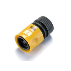 Конектор швидкознімний з аквастопом 1/2 для шланга 1/2 СИЛА