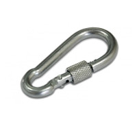 Карабін із замком М8х80 мм оцинкований (пачка 10 шт.) APRO