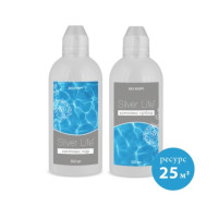 Бактерецидний комплекс до басейнів "Silver Life" (2*500мл.) Ресурс 25м3