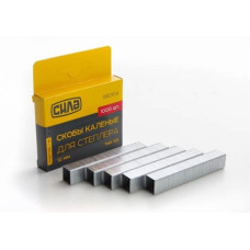 Скоби загартовані 12х11.3х0.7мм 1000шт (СИЛА)