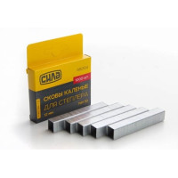 Скоби загартовані 14х11.3х0.7 мм 1000шт (СИЛА)