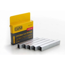 Скоби загартовані 14х11.3х0.7 мм 1000шт (СИЛА)