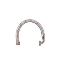 Шланг до насоса d.25 60см1"х1" ZEGOR /нержавійка AISI 304