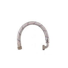 Шланг до насоса d.25 60см1"х1" ZEGOR /нержавійка AISI 304