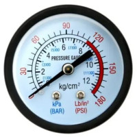 Манометр Фронтальний d50 мм ZEGOR 1/4 /0-12 bar