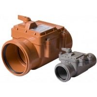 Зворотній клапан Ø110 (ІнтерПласт)