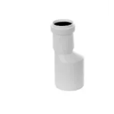Редукція каналізаційна 50/32/180(біла) ІнтерПласт