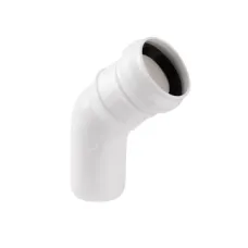 Коліно PPH Ø32x45° (VITOPlast) Біле