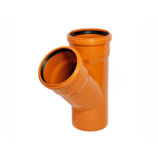 Трійник зовнішній PPH Ø110x110x45Ø VITOPlast