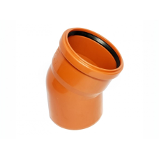 Коліно зовнішнє PPH Ø110x15° VITOPlast