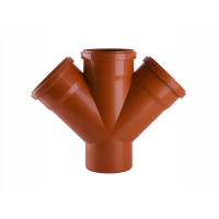 Хрестовина зовнішня PPH Ø110xØ110x45° VITOPlast