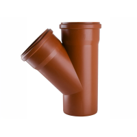 Трійник зовнішній PPH Ø160x160x45° VITOPlast