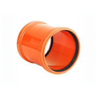 Муфта зовнішня PPH Ø160мм VITOPlast