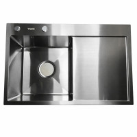 Мийка KRAFT Handmade 780*480*230 (корзина + кріплення + сифон + дозатор)