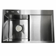 Мийка KRAFT Handmade 780*480*230 (корзина + кріплення + сифон + дозатор)