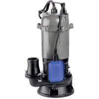 Дренажно-фекальний насос GIDROTEH /2.5кВт H10м Q13м3г з поплавком /з ножем