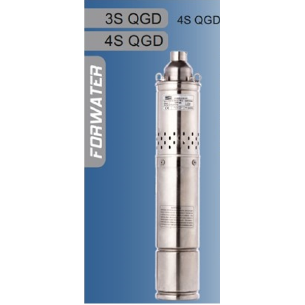 Насос глибинний шнековий FORWATER /0,75Kw H130 Q1,8 /10m кабель /без пульта