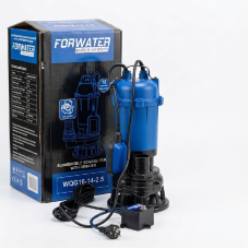 FORWATER насос дренажно-фекальний  /2.5кВт H16м Q14м3г /з подрібнювачем