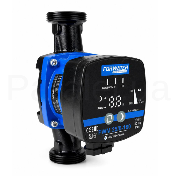 FORWATER насос циркул.змінної частоти FWM 25/6-180 /гайки /1шт