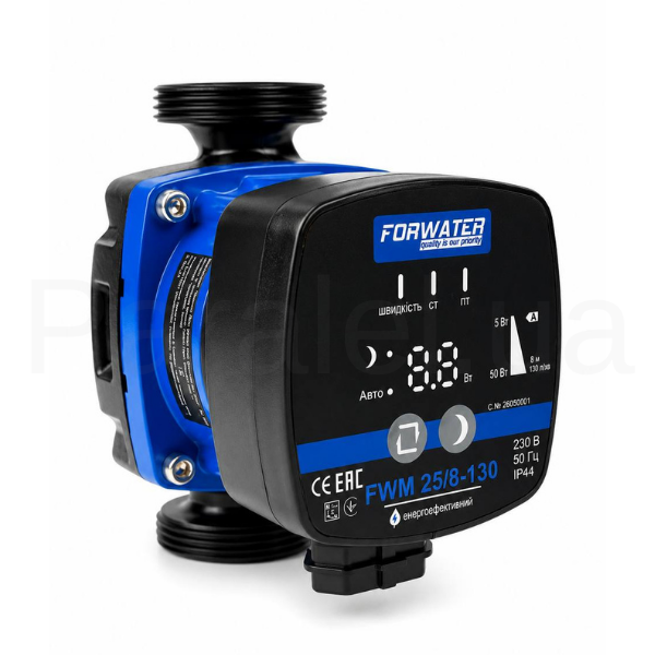FORWATER насос циркул.змінної частоти FWM 25/8-130 /гайки /1шт