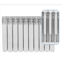 Радіатор біметалевий ZEGOR 96*500mm