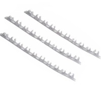 Монтажна планка теплої підлоги /50 см/Біла