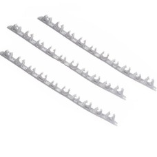 Монтажна планка теплої підлоги /50 см/Біла