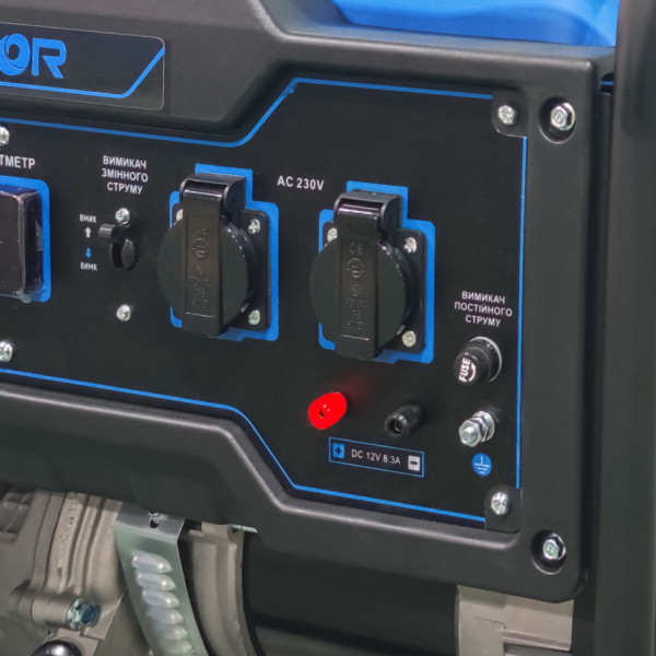 ZEGOR Бензиновий генератор / 5500/6000Вт/ручний статер/ AVR