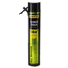 Клей-піна ручна 850 мл 14 м2 UNIFIX